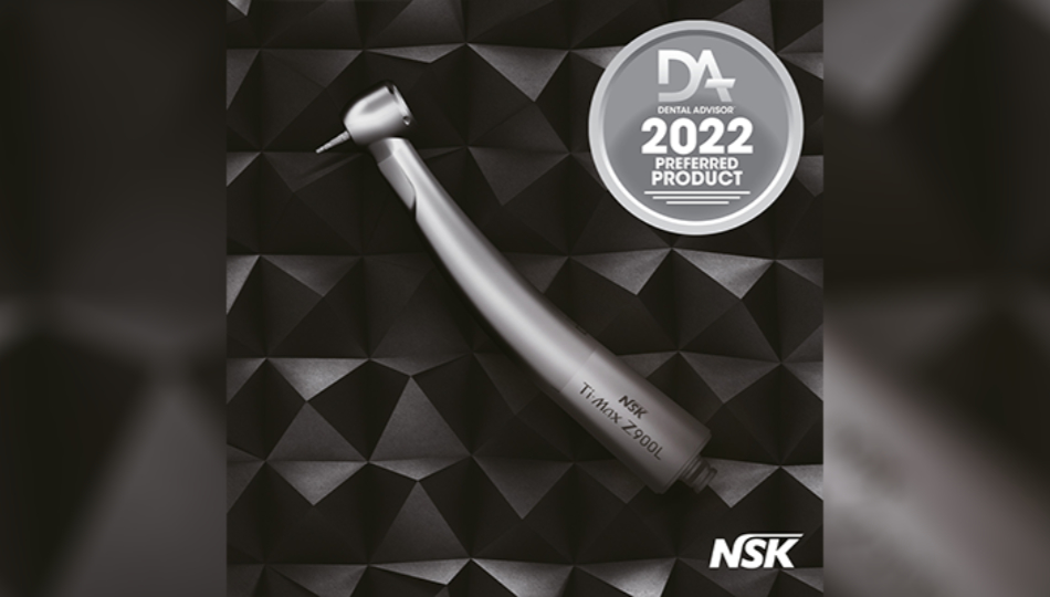Turbina NSK Ti-Max Z900L: produkt roku 2022 wg Dental Advisor