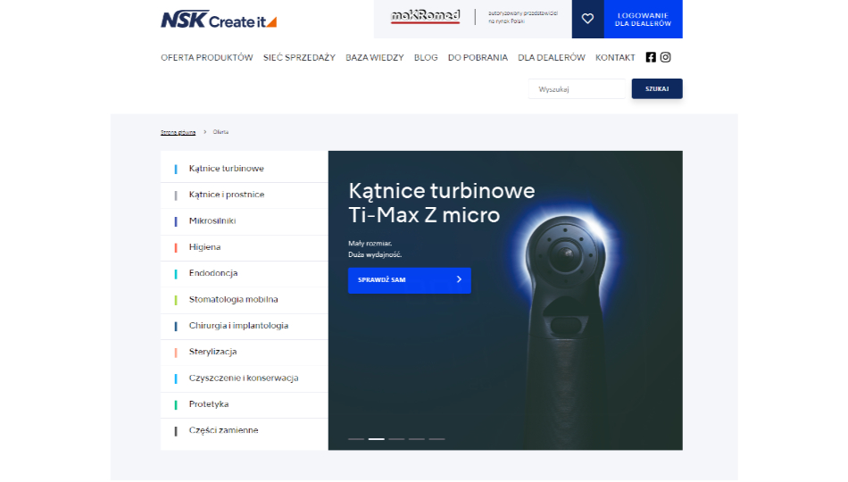 Nsk.info.pl – nowy portal produktowy firmy Makromed